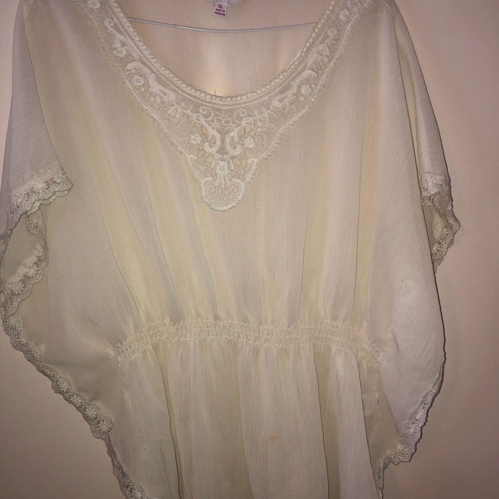 Boho candies sheer blouse